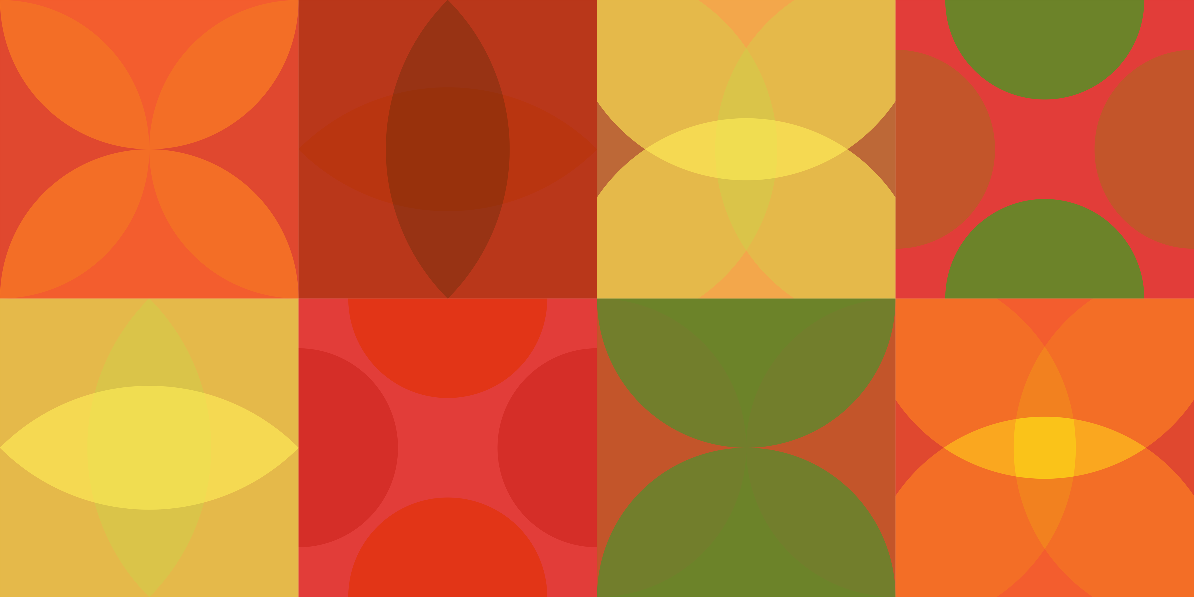 Background colour and circles